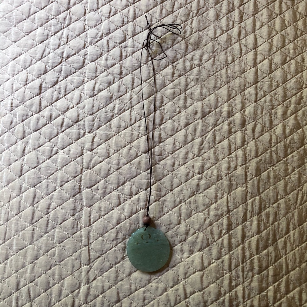 Green Pendant Necklace